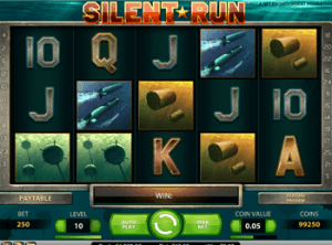 Автомат Silent Run в мобильной версии казино Максбет