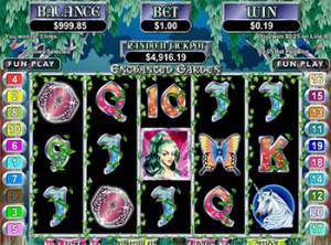 Игровой автомат Enchanted Garden на деньги